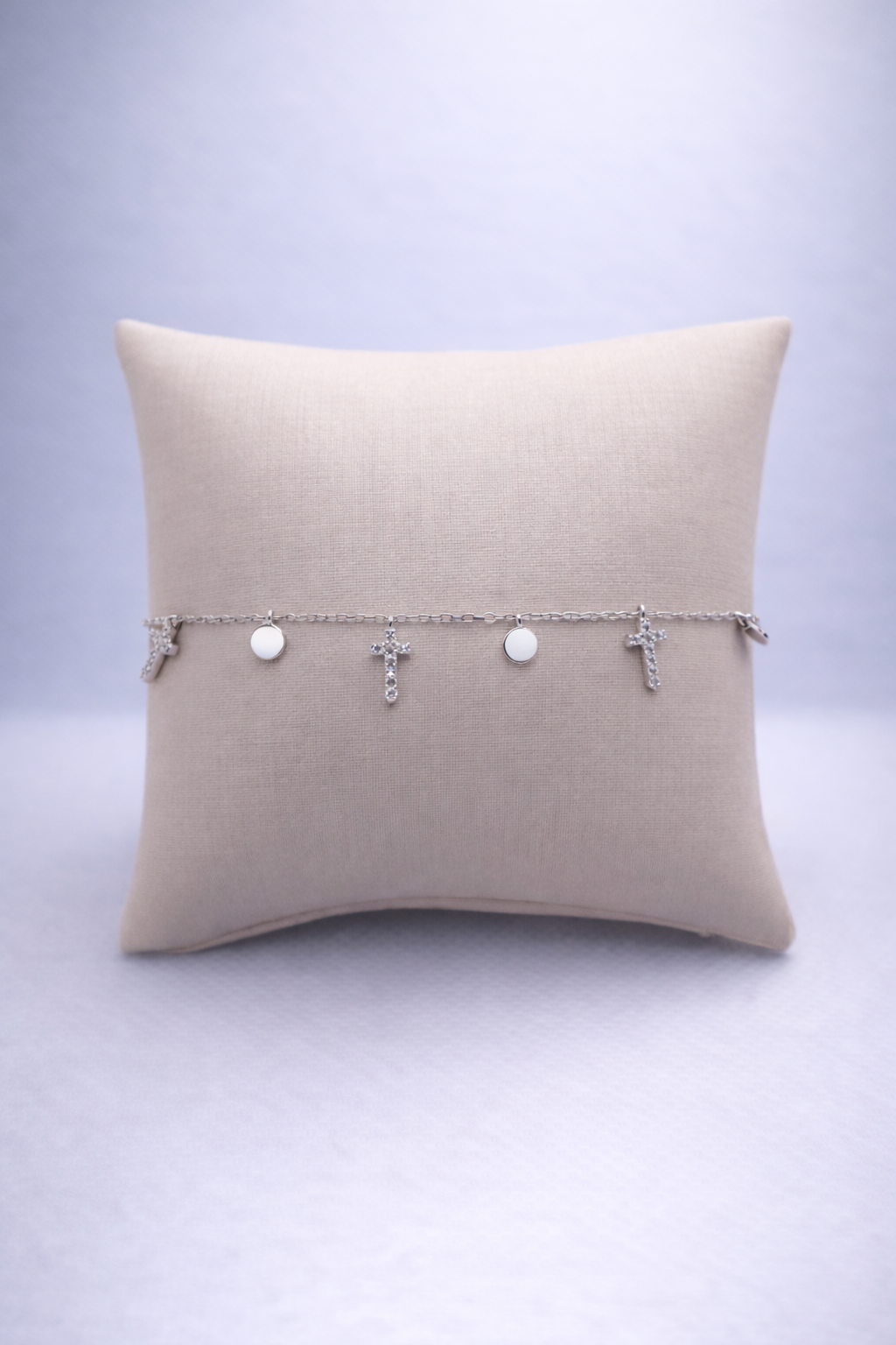 Windsor Cross Charm Bracelet