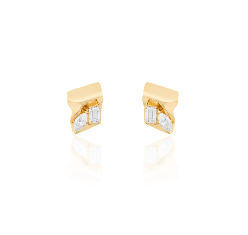 Windsor Mosaic Moissanite Earrings
