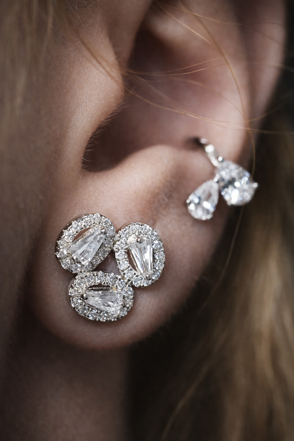 The Marlborough Triad Earrings