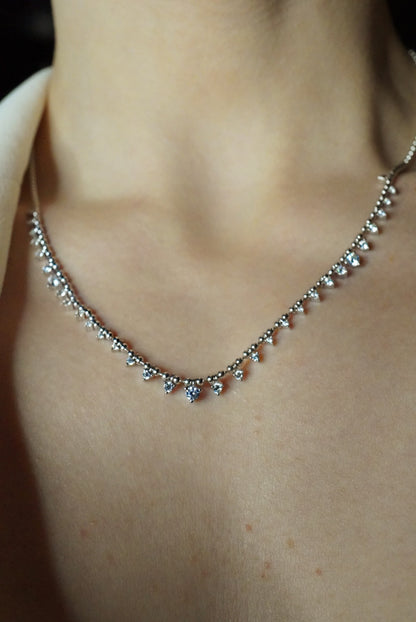 Chelsea Lumière Triangle Necklace