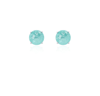 Chelsea Colombian Emerald Earrings 6mm
