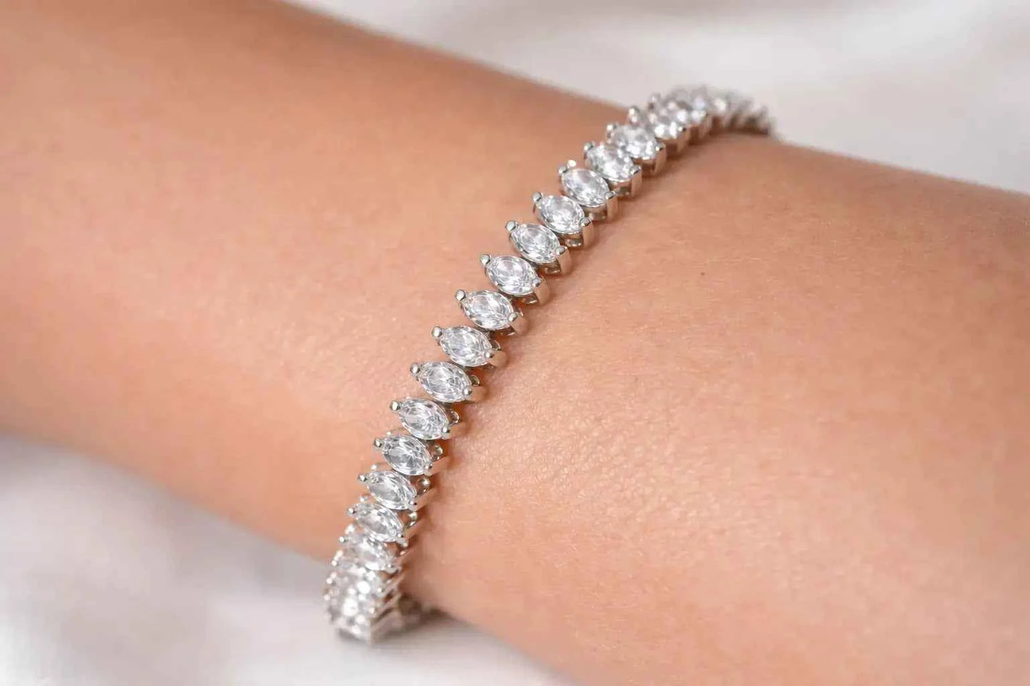 Ascot Marquise Tennis Bracelet