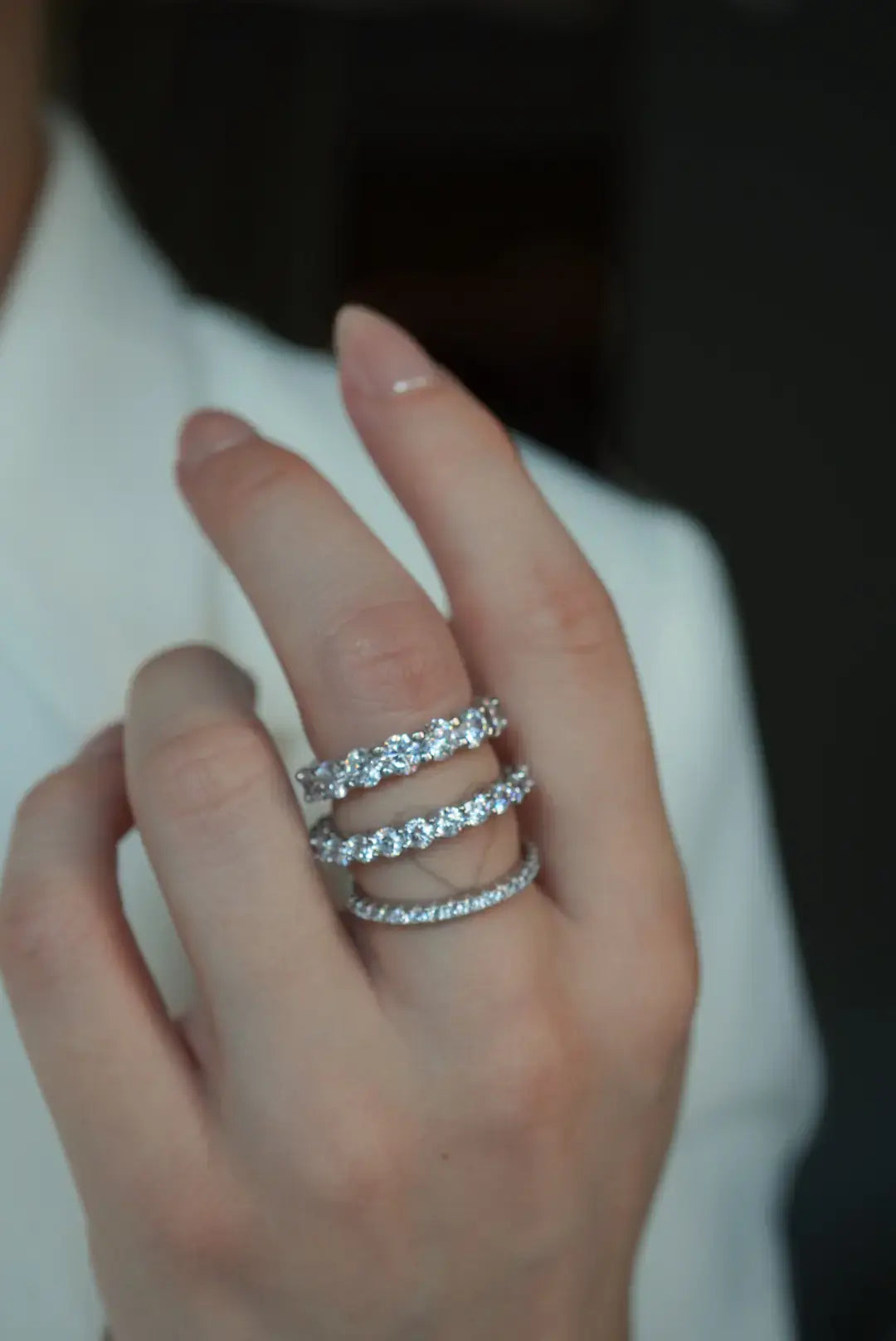 Anne Pavé Band 4mm