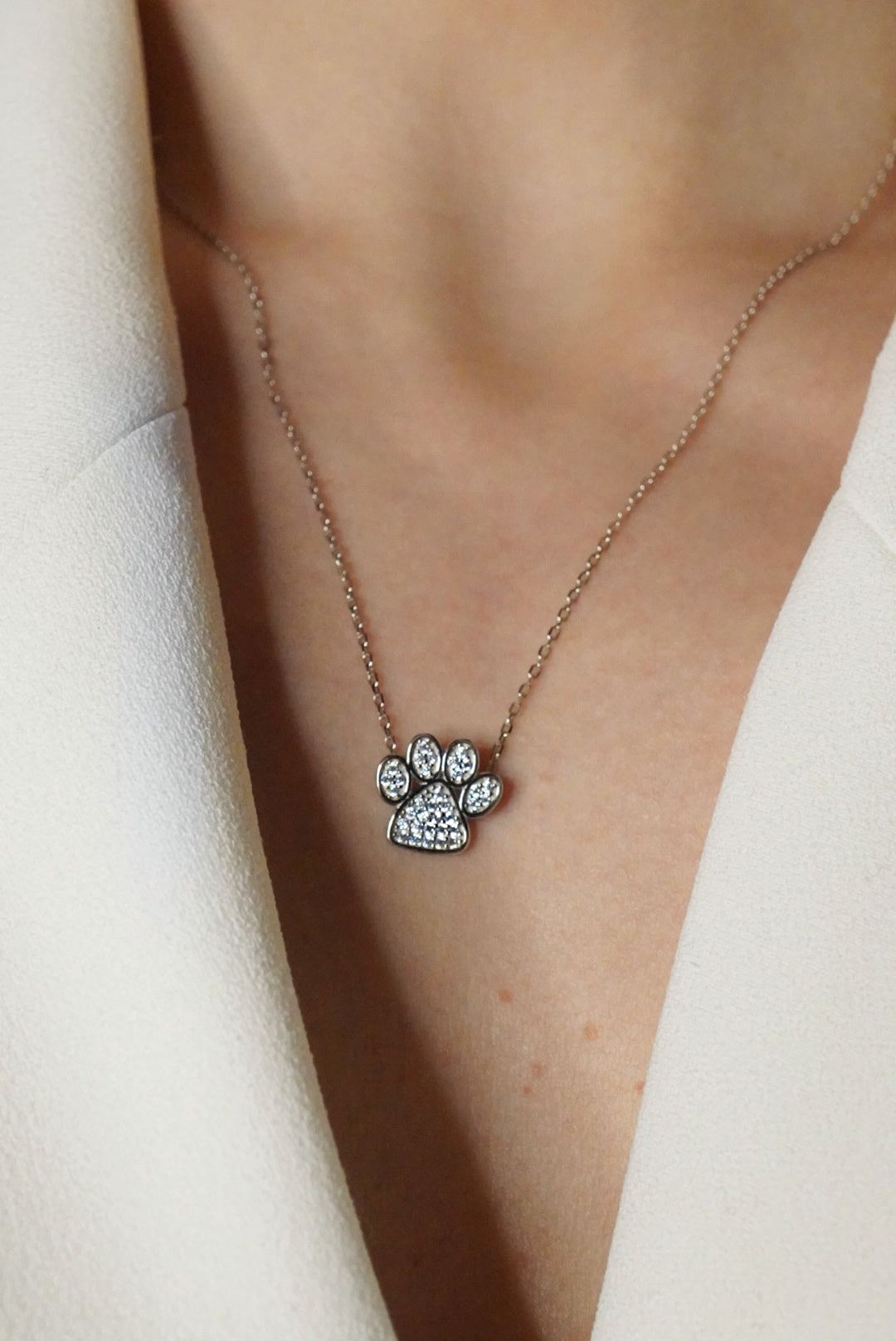 Windsor Paw Necklace