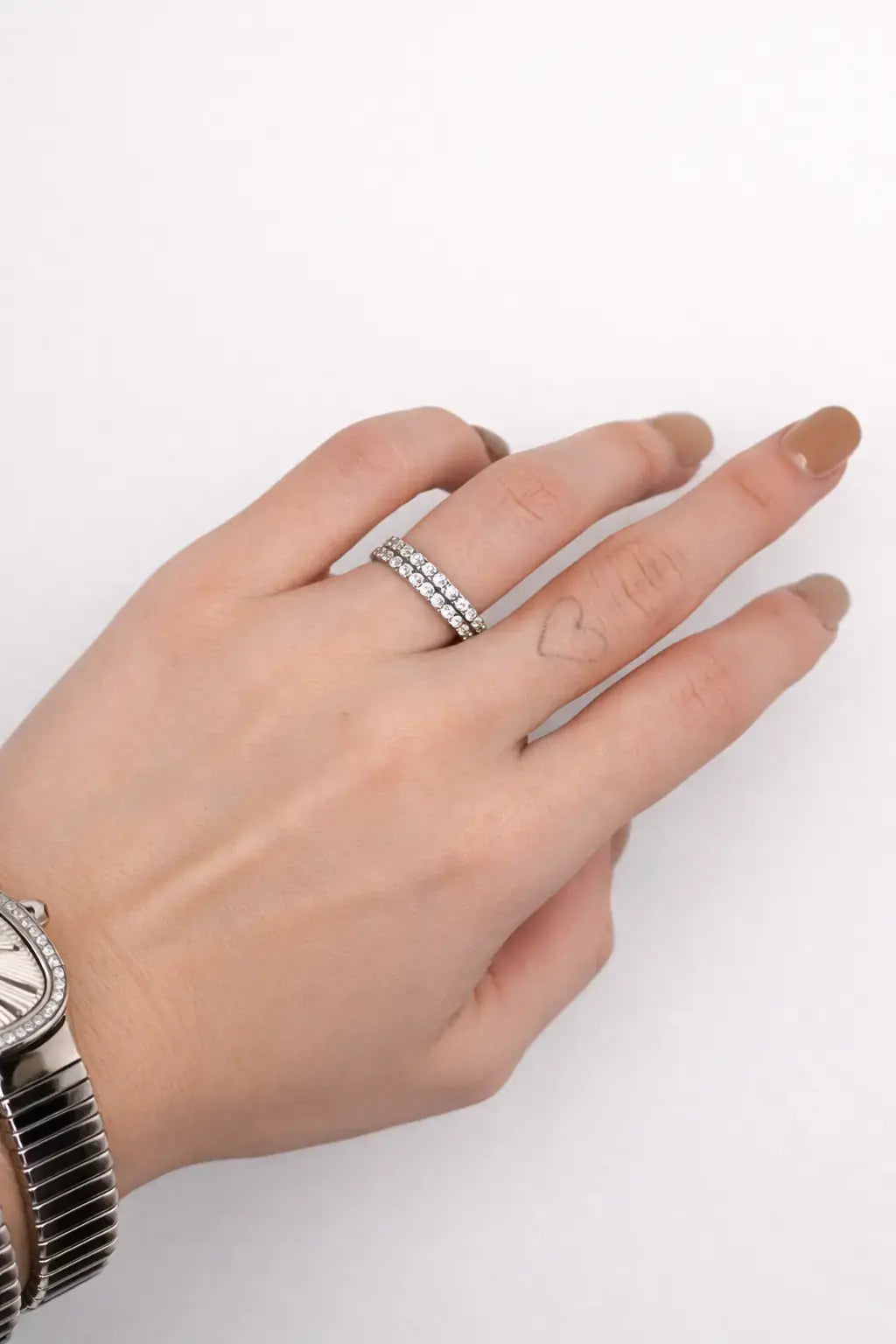 Anne Pavé Band 2mm