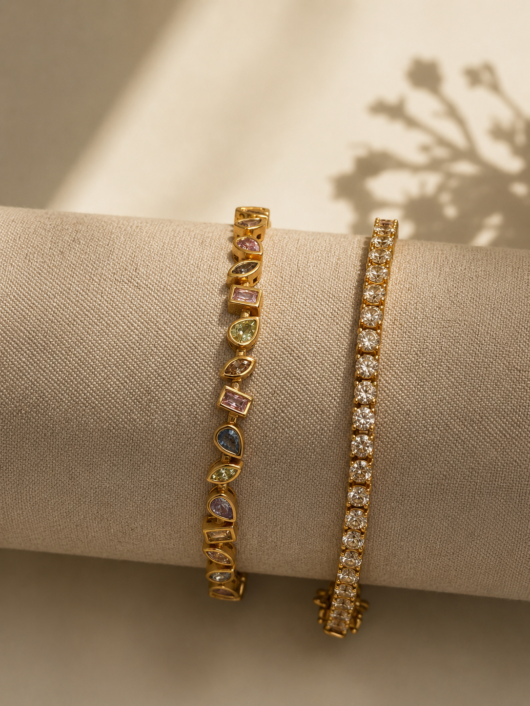 The Kensington Mosaic Tennis Bracelet
