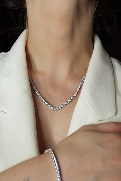 Ascot Tennis Necklace