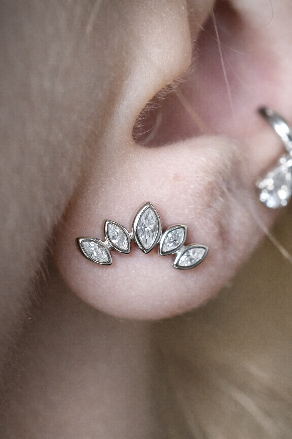 The Clarence Crown Earrings