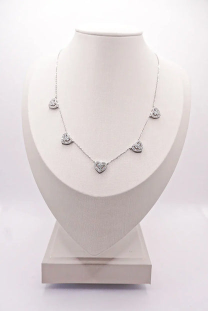 Windsor Five Hearts Necklace