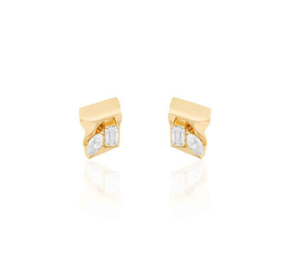 Windsor Mosaic Moissanite Earrings