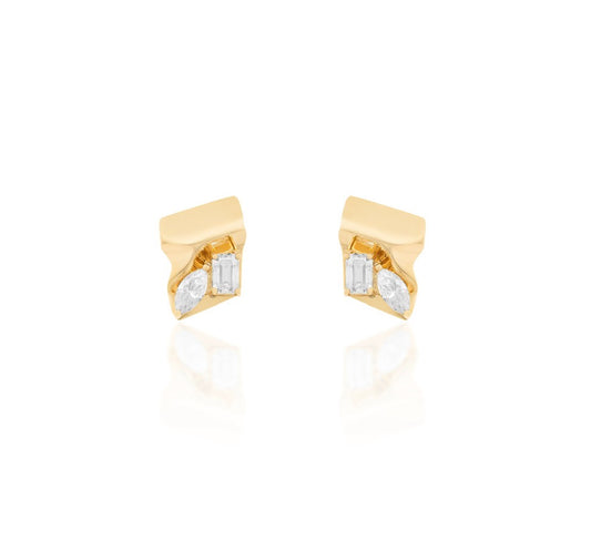 Windsor Mosaic Moissanite Earrings