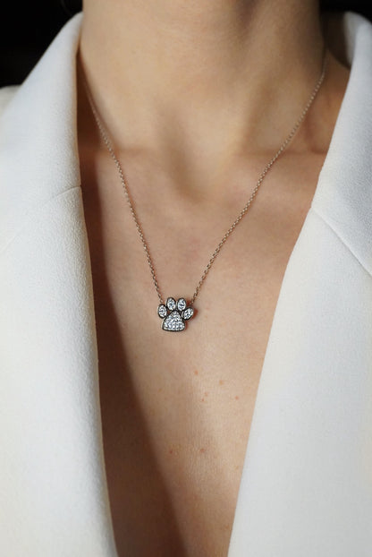 Windsor Paw Necklace