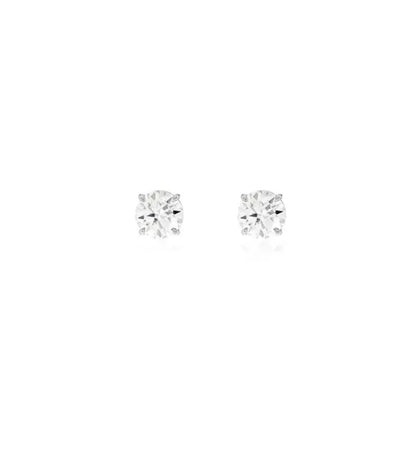 Chelsea Solitaire Stud Earrings 4mm