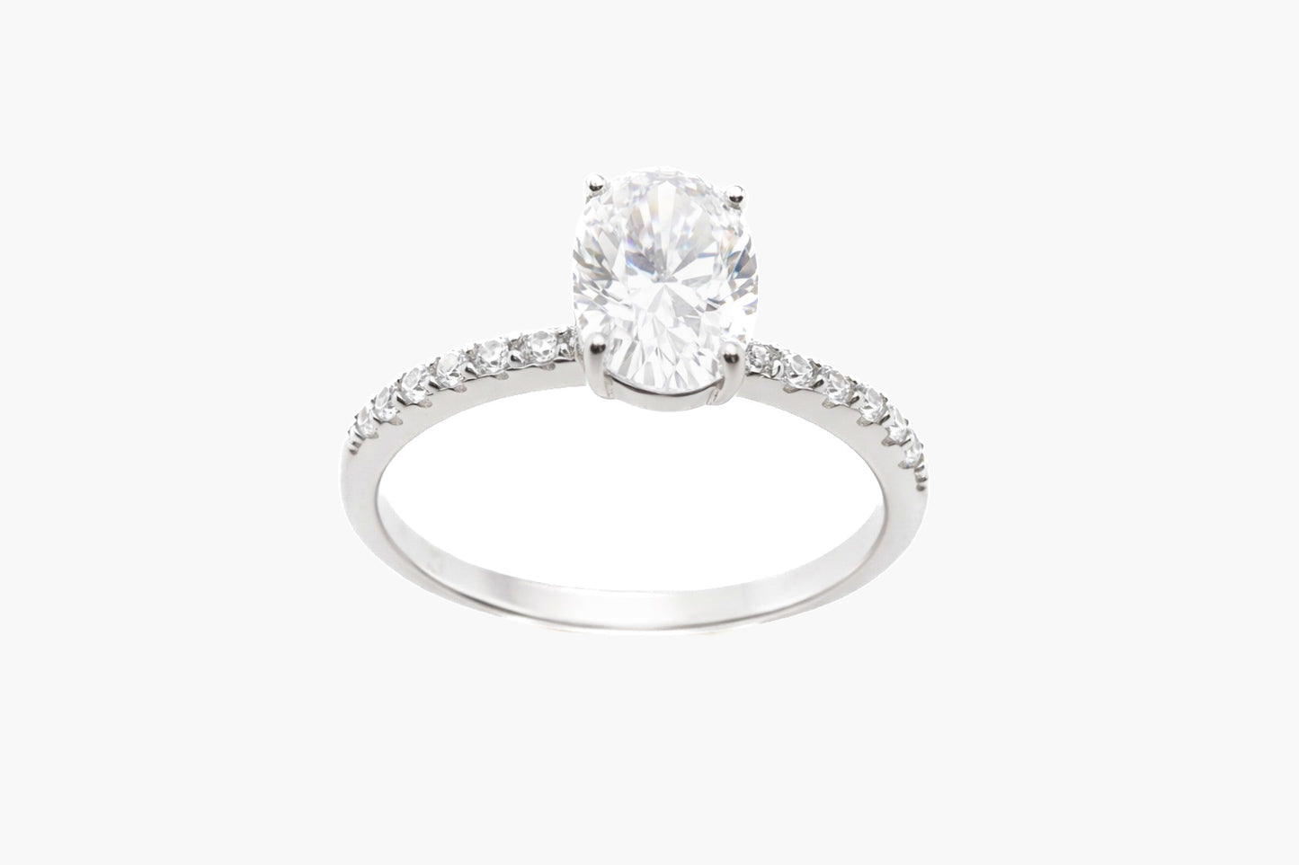 Regency Solitaire Oval Ring