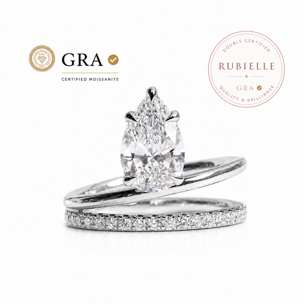 Ashbourne Moissanite Ring