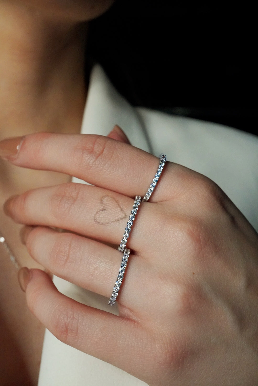 Dynasty Moissanite Ring 2mm