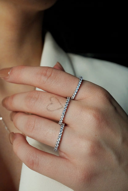 Dynasty Moissanite Ring 2mm