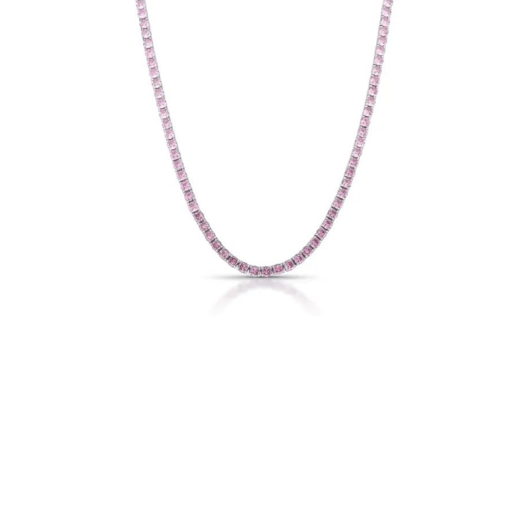 Kunzite Inspired Riviera Necklace — 3mm | Lumina