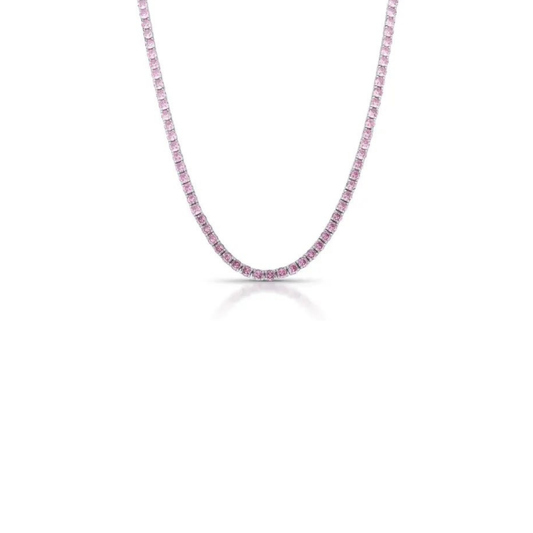 Kunzite Inspired Riviera Necklace — 3mm | Lumina