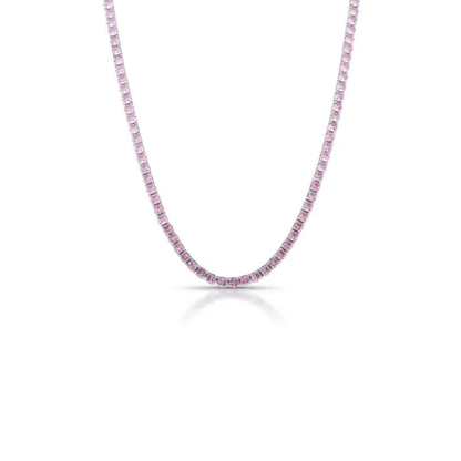 Kunzite Inspired Riviera Necklace — 4mm | Lumina