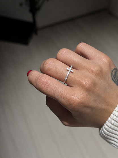 Faith Moissanite Ring