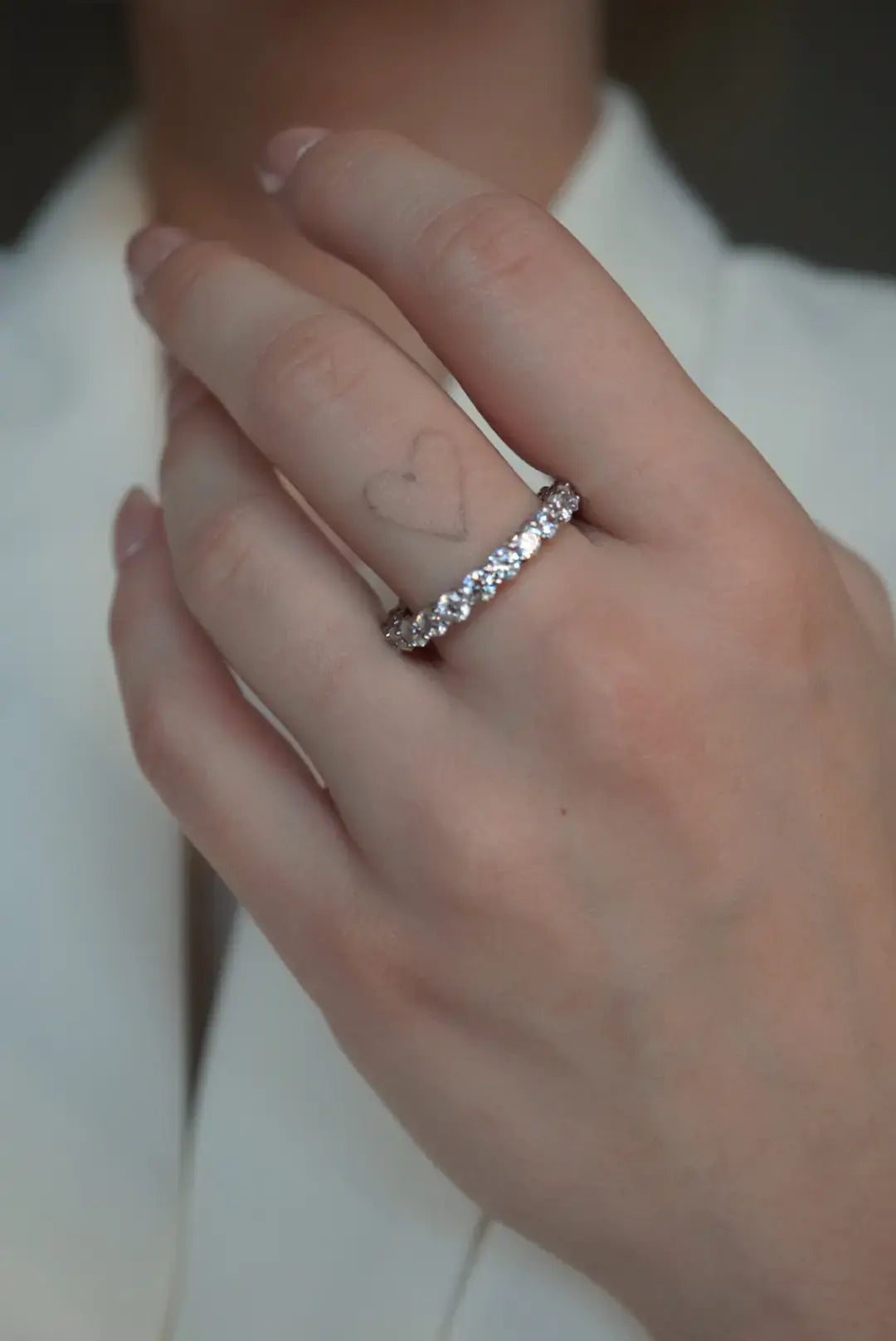 Anne Pavé Band 3mm