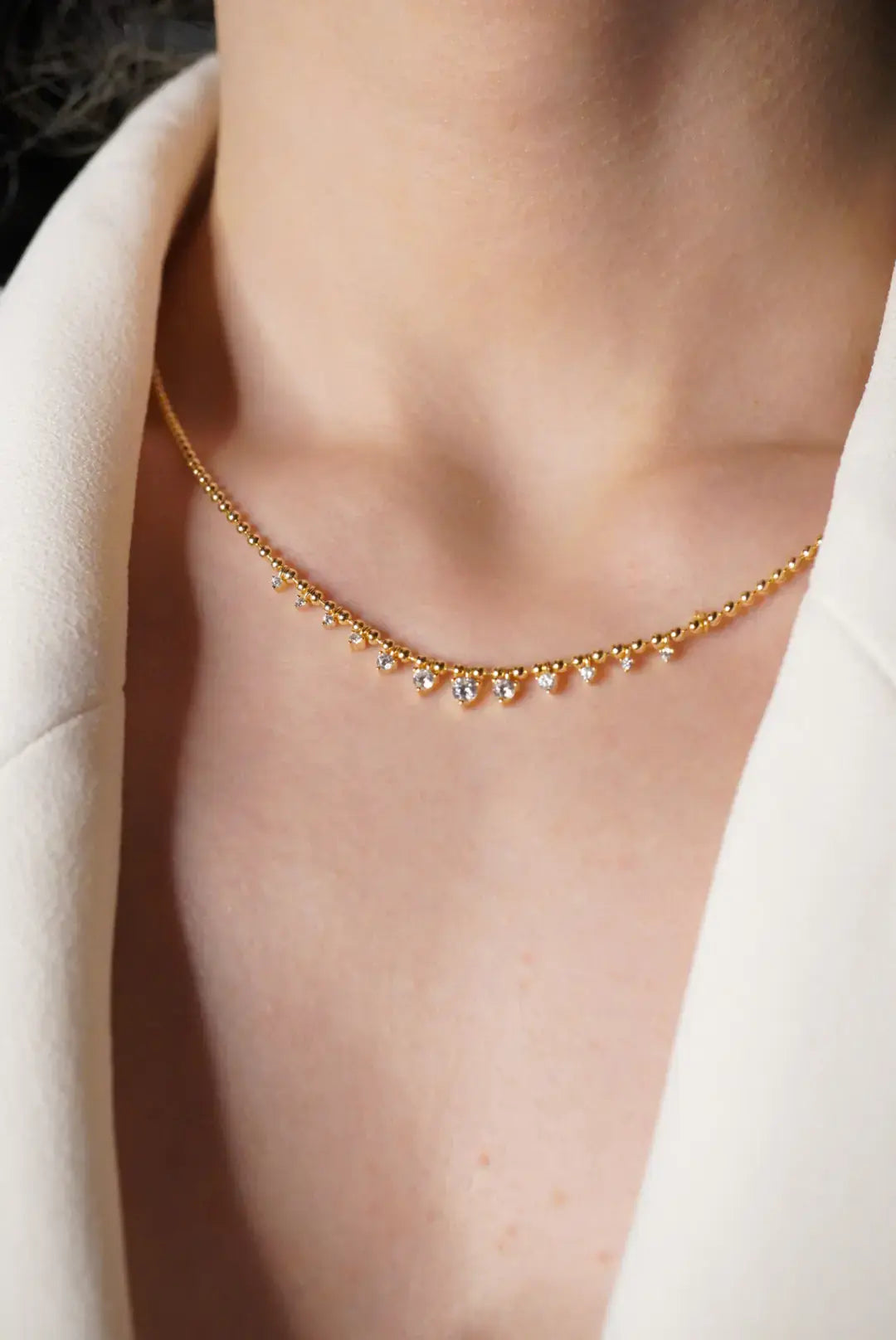 Chelsea Lumière Floating Points Necklace