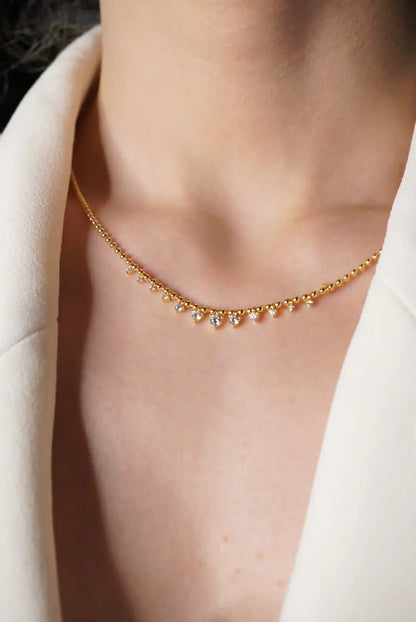 Chelsea Lumière Floating Points Necklace