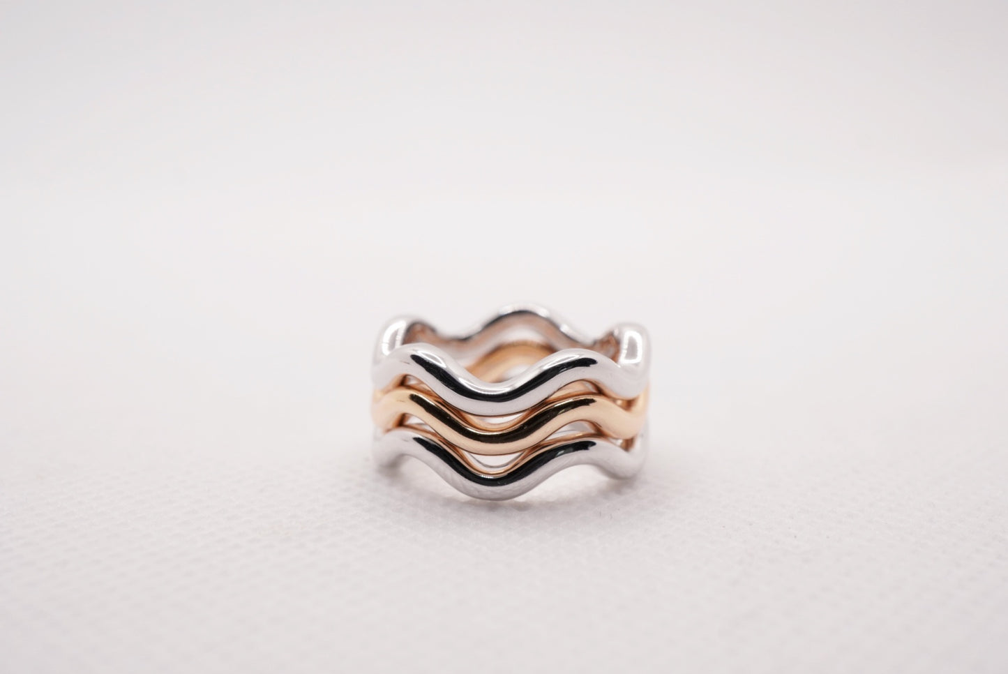 Gold Wave Ring