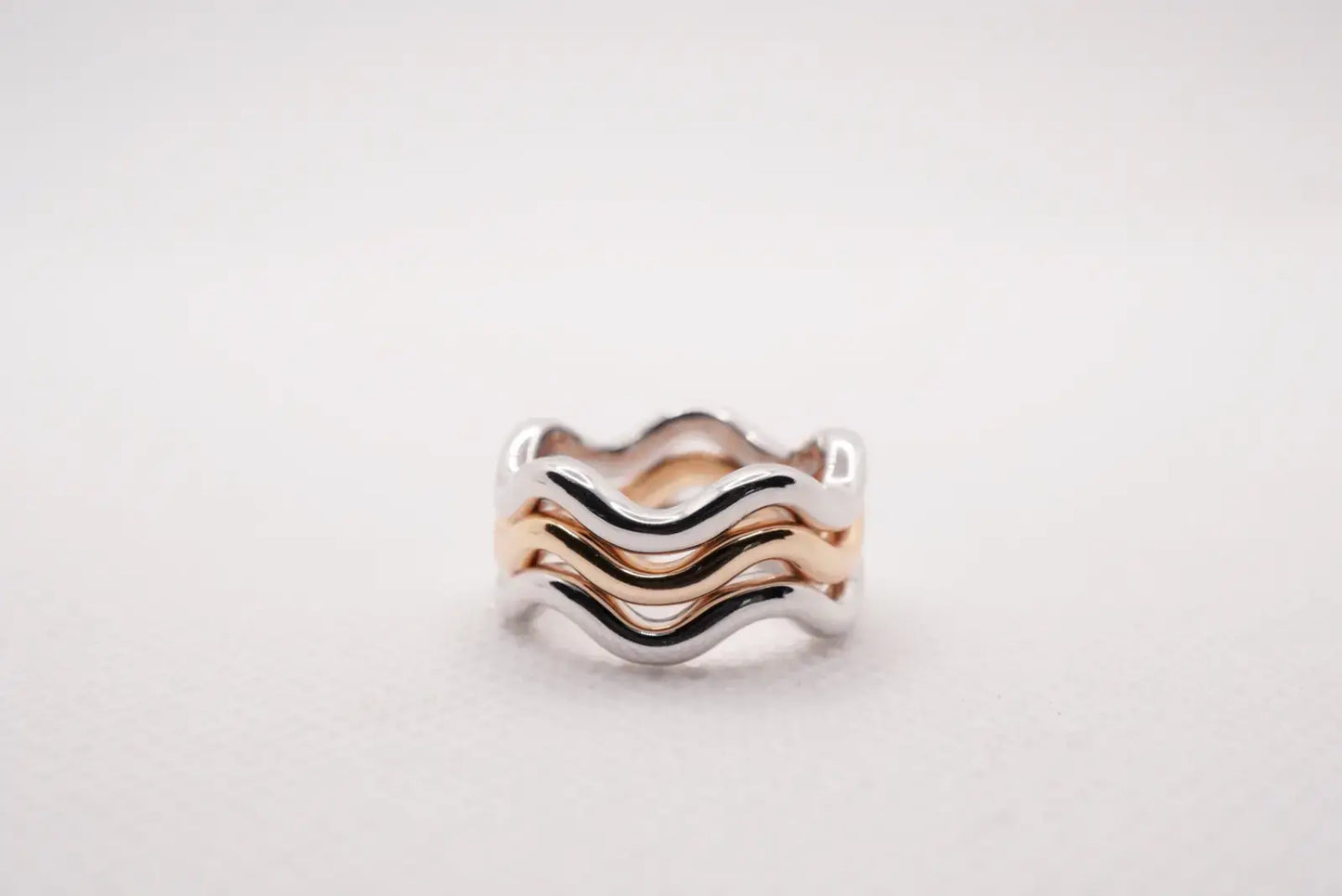 Silver Wave Ring