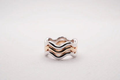Silver Wave Ring