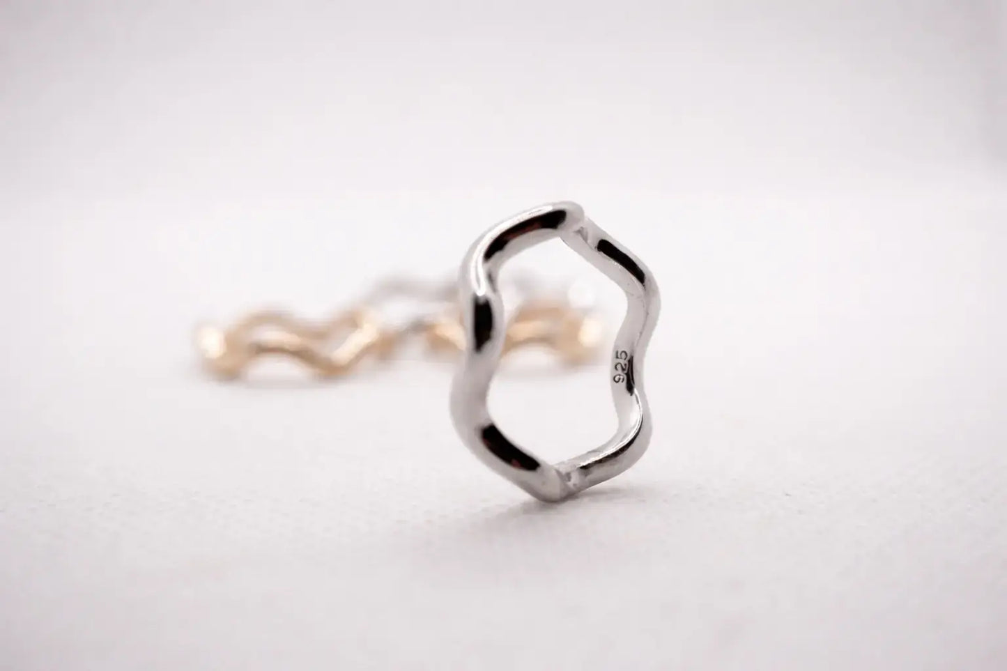 Silver Wave Ring