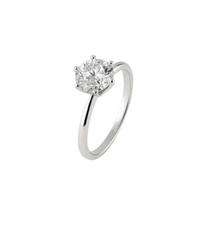 Classic Solitaire Ring 8mm