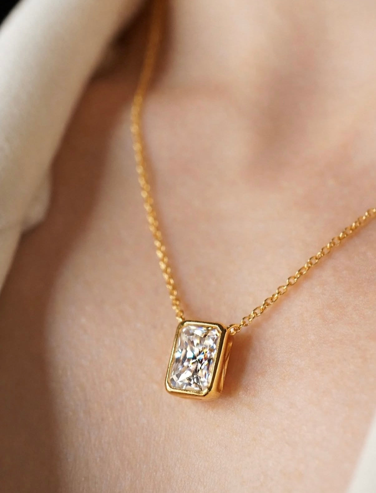 Regalia Moissanite Necklace