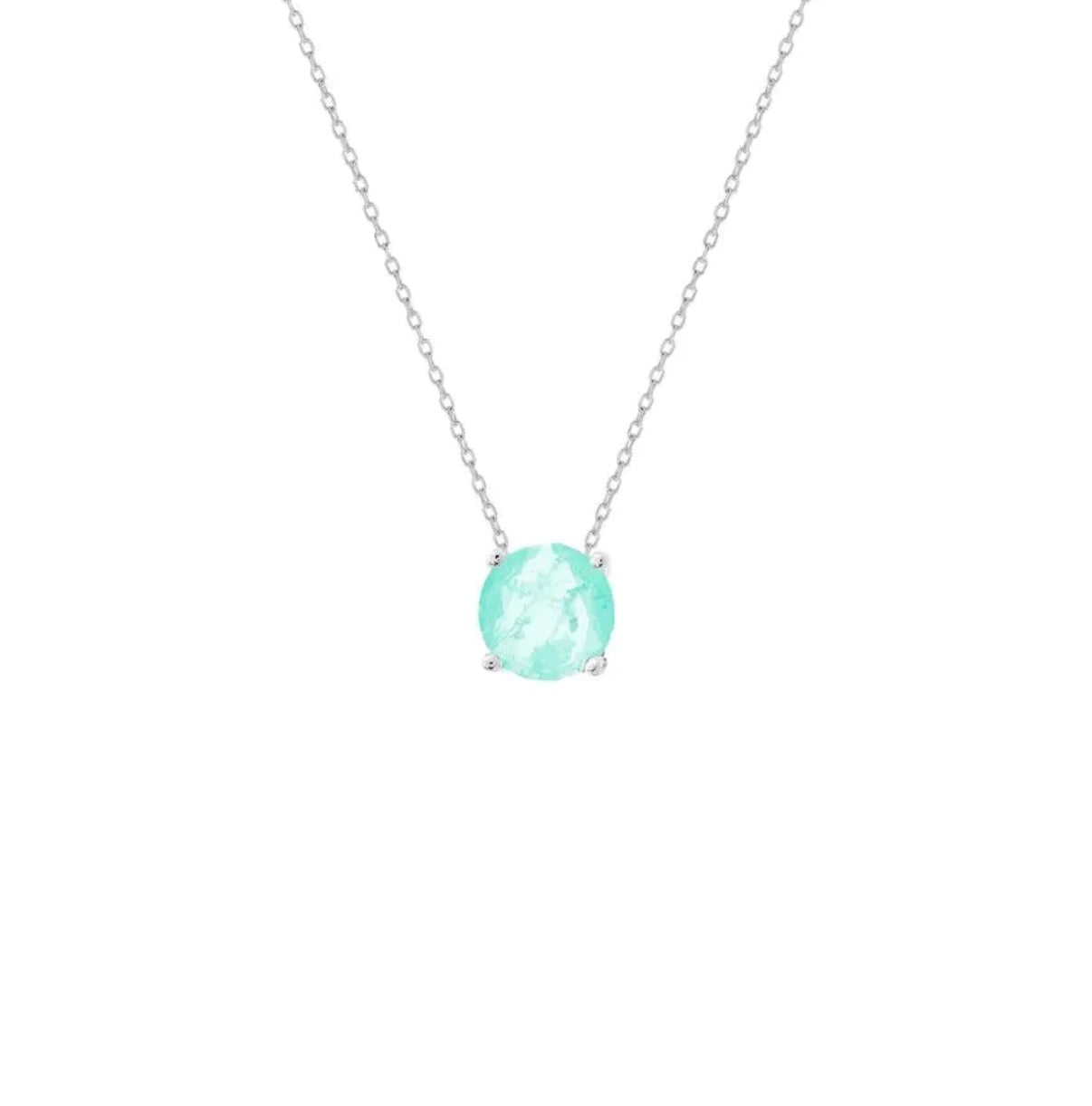 Chelsea Solitaire Colombian Emerald  8mm