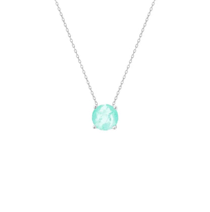Chelsea Solitaire Colombian Emerald  8mm