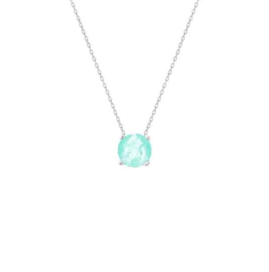 Chelsea Solitaire Colombian Emerald  8mm
