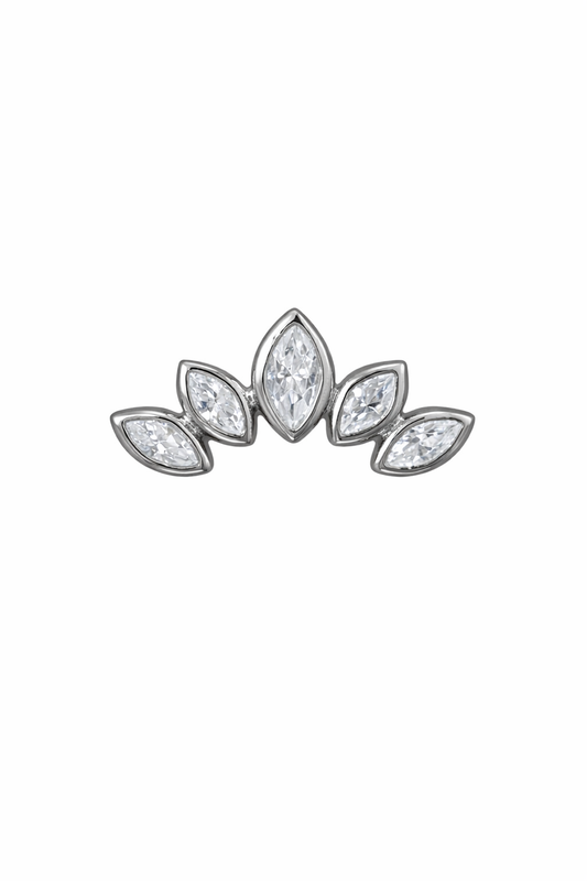 The Clarence Crown Earrings