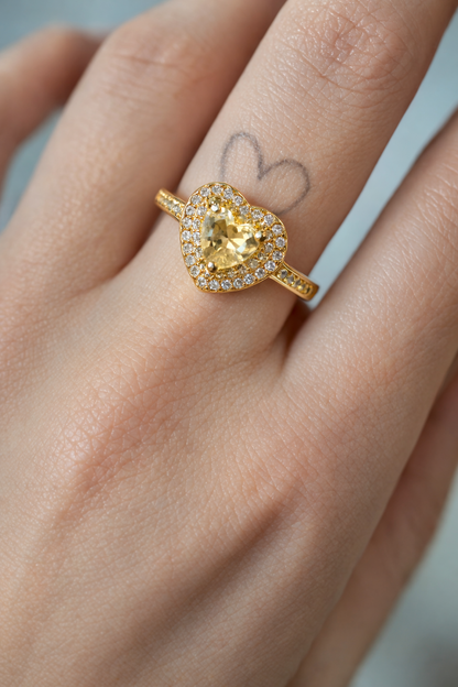 Richmond Ring – Citrine Edition | 18k Gold