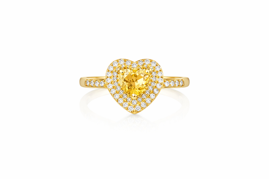 Richmond Ring – Citrine Edition | 18k Gold