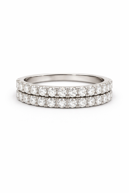 Belgravia Duo Band Stack Ring