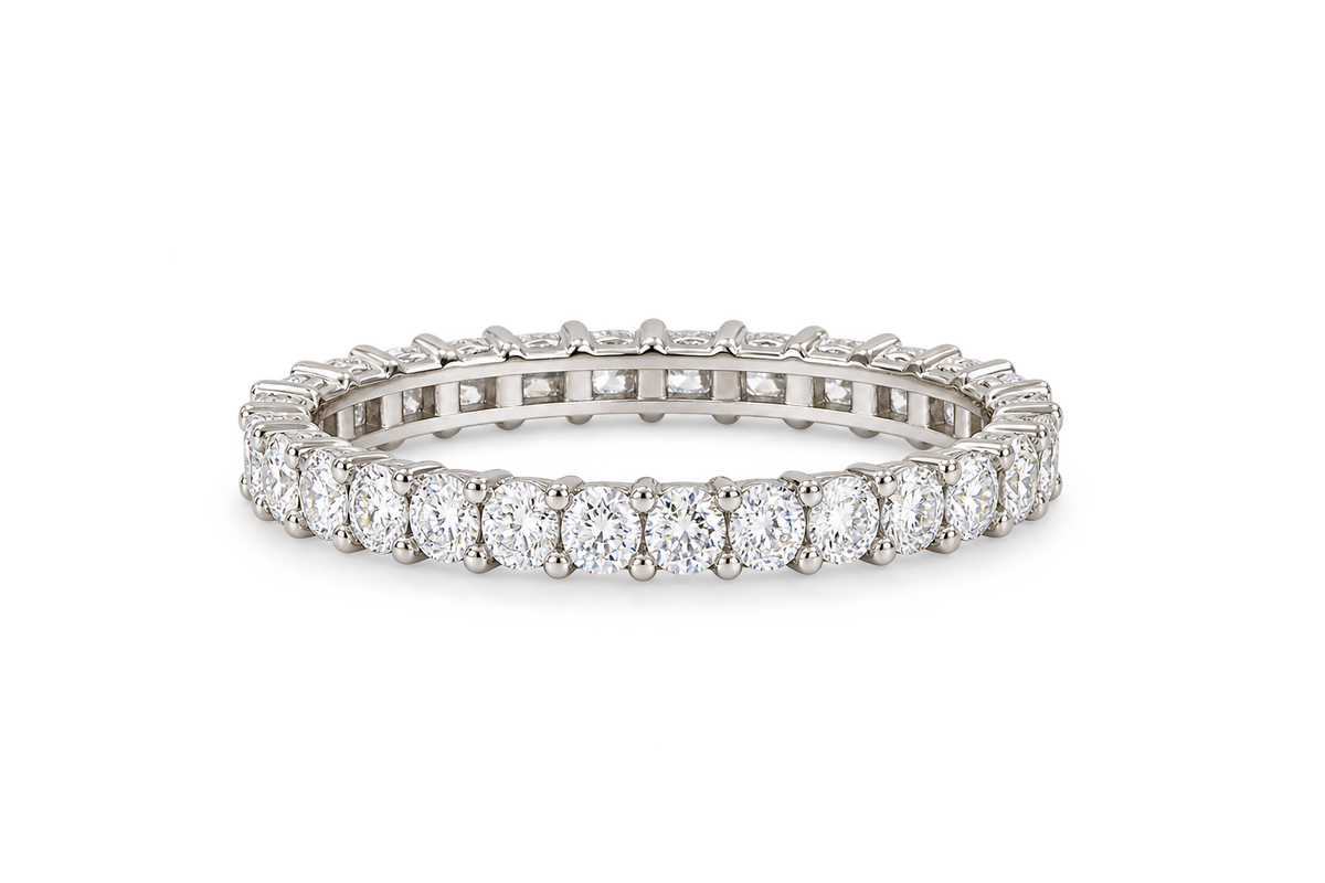Oval Cut Eternity Ring | 2mm