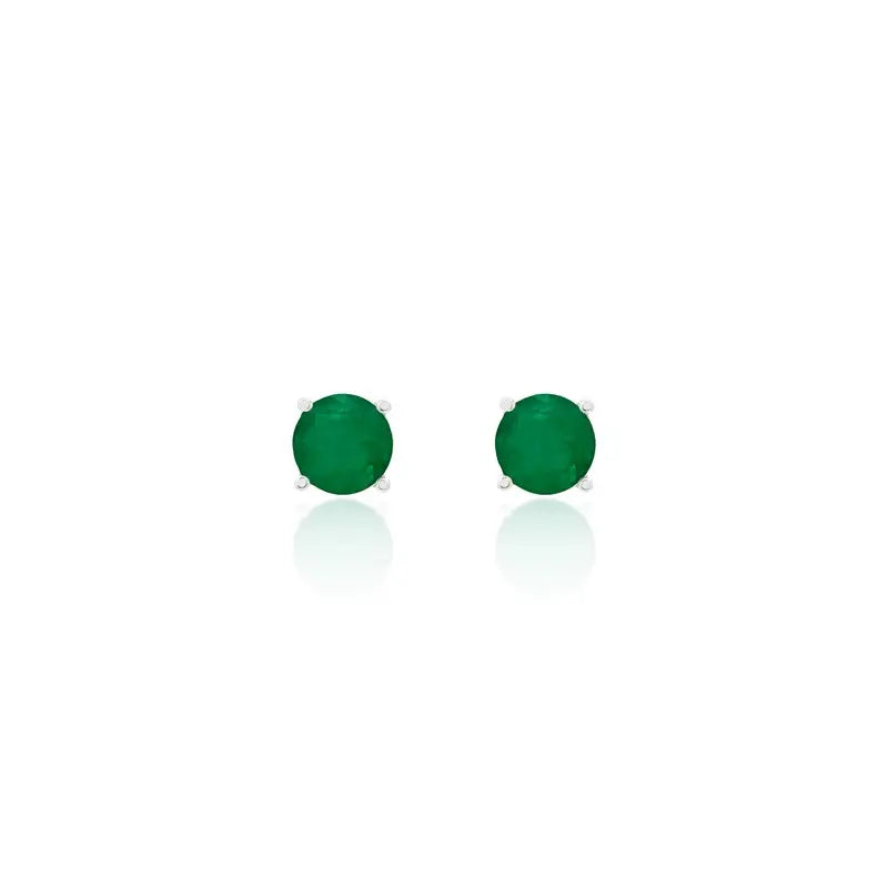 Chelsea 6mm Emerald Fusion Studs