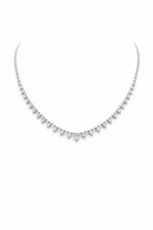 Chelsea Lumière Triangle Necklace