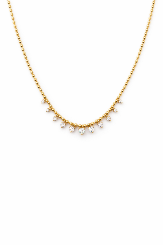 Lumière Floating Points Necklace
