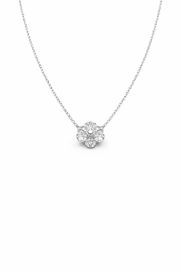 Kew Glow Flower Necklace - Rubielle London
