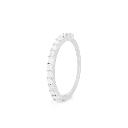 Maeve Moissanite Eternity Half Band