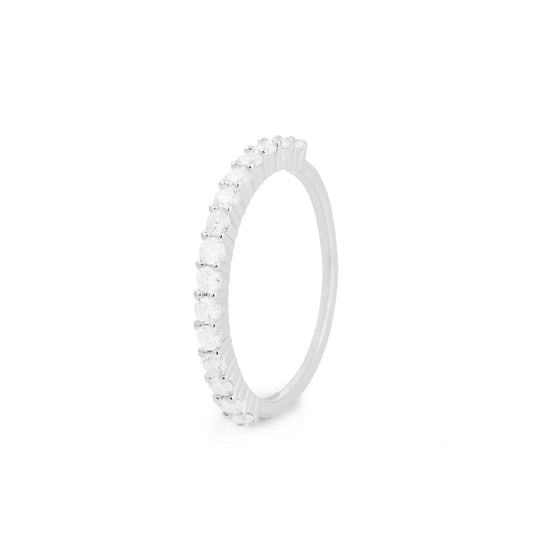 Maeve Moissanite Eternity Half Band