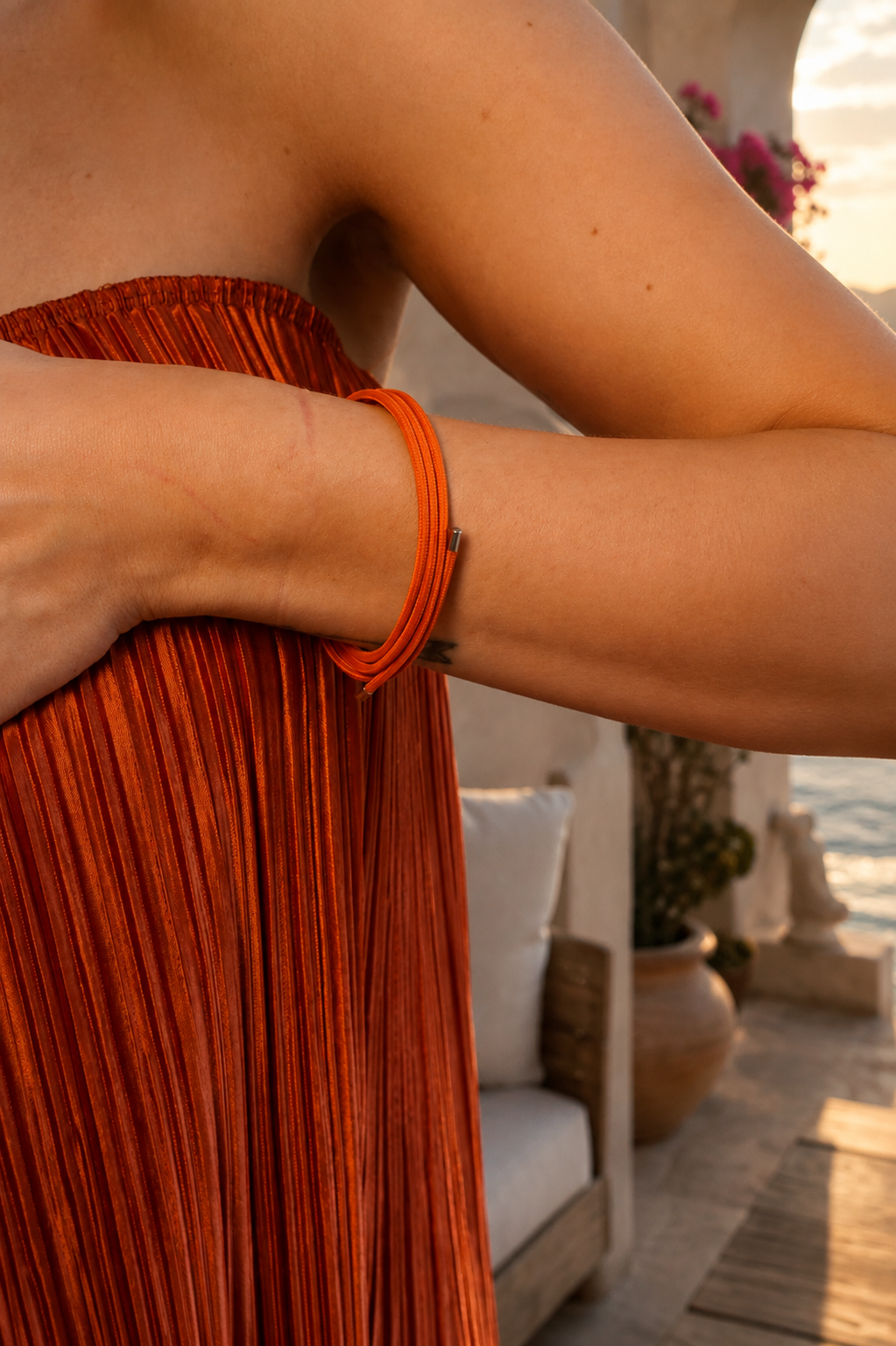 Amalfi Sunset Magnetic Wrap Bracelet