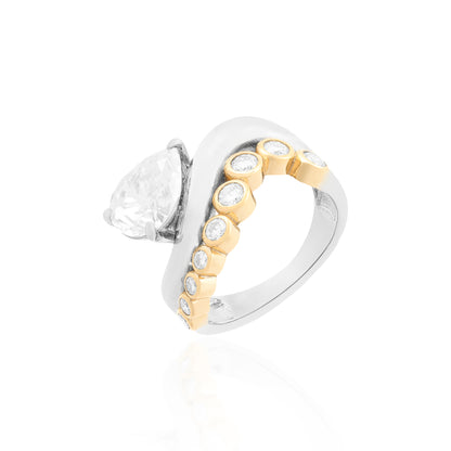 Dynasty Sovereign Moissanite Ring - 2.96ct